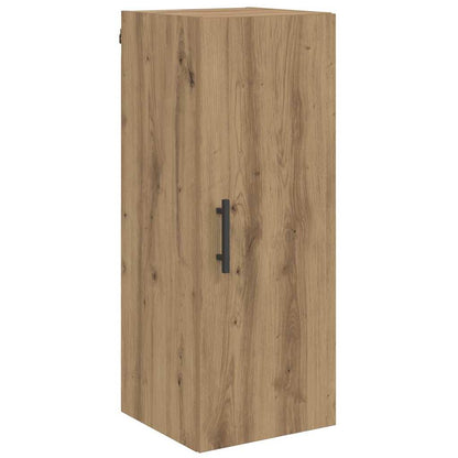 vidaXL Buffet haut chêne artisan 34,5 x 34 x 180 cm bois d'ingénierie