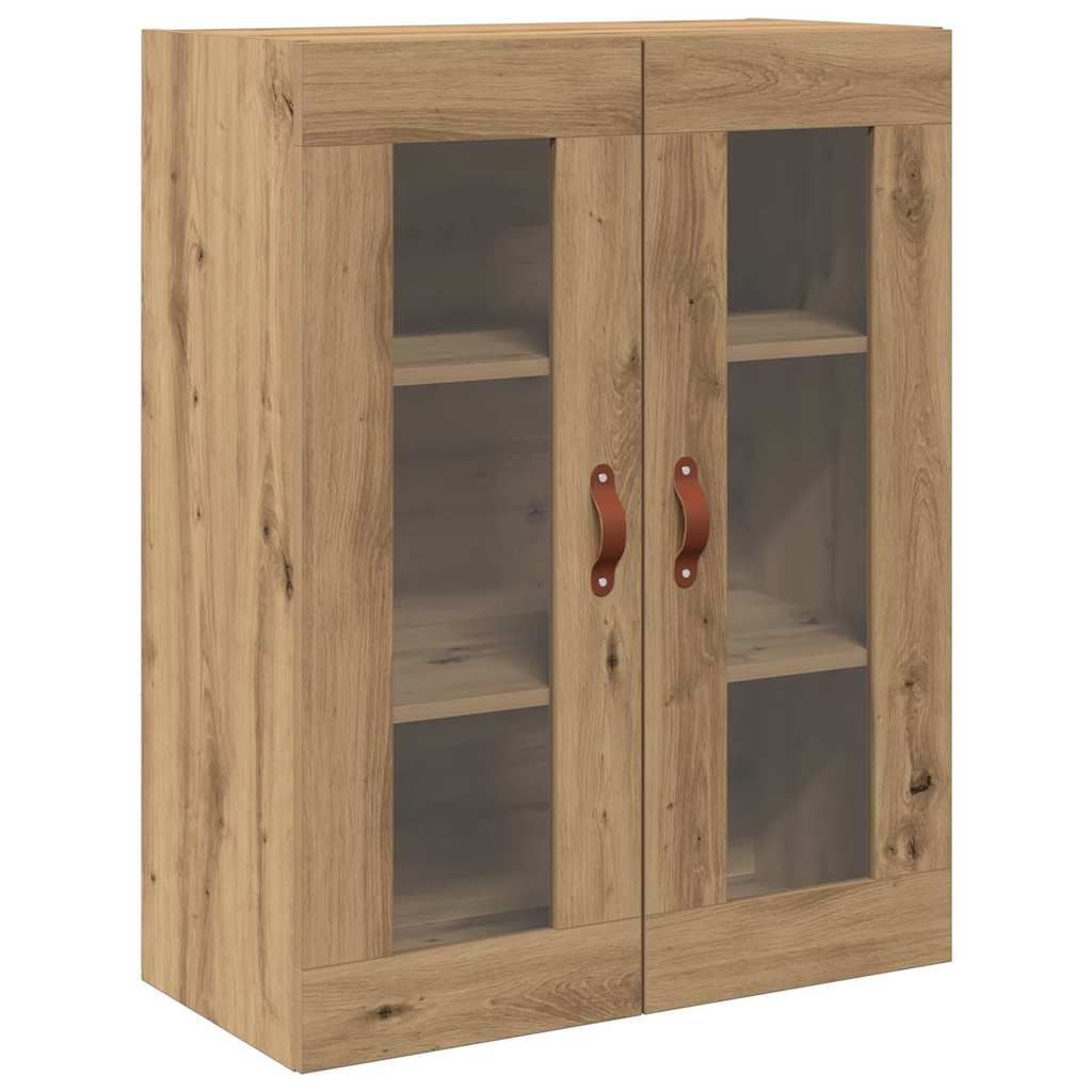 Highboard-Schrank mit Regal 2 pcs Artisan-Eiche Holzwerkstoff