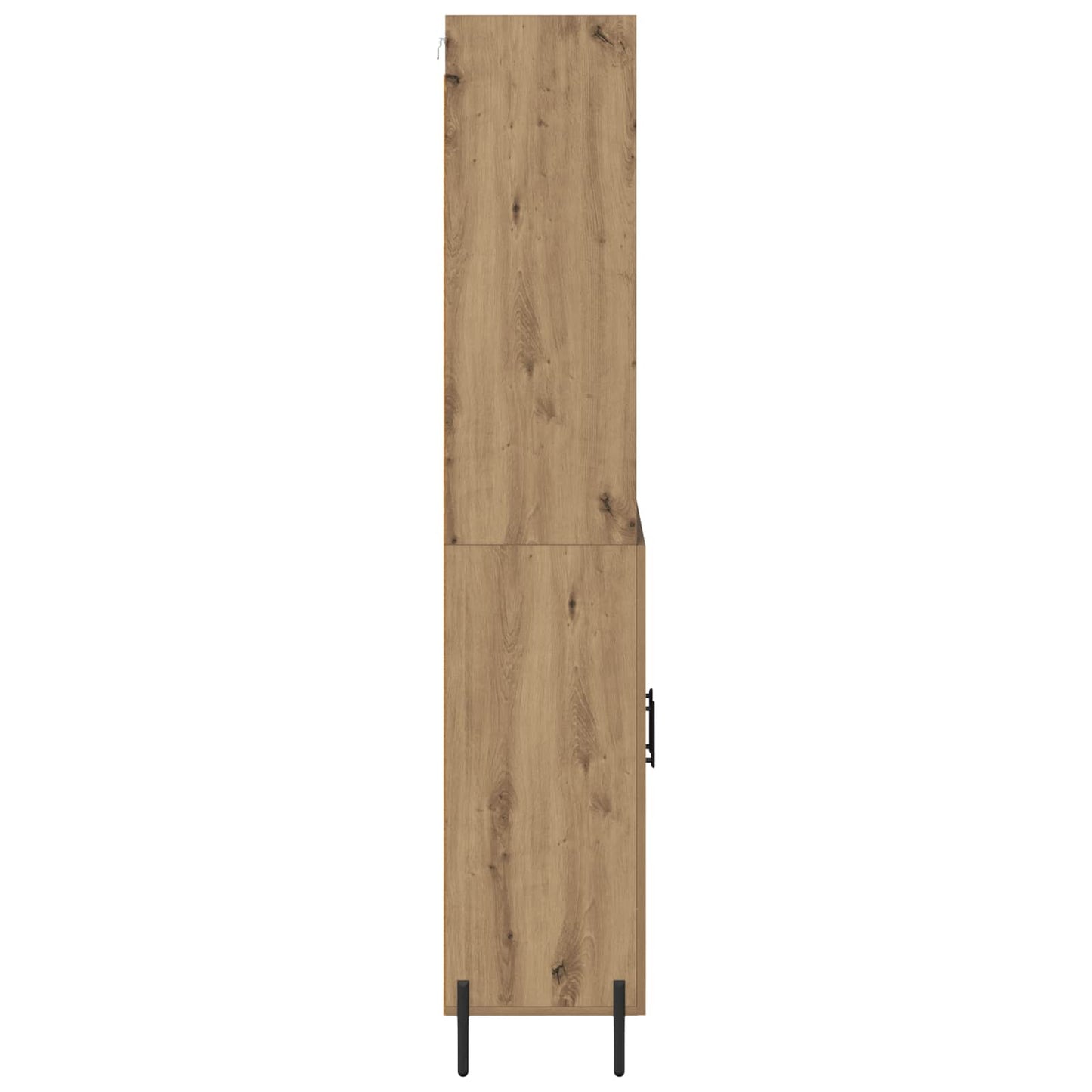 vidaXL Highboard Artisan-Eiche 69,5 x 32,5 x 180 cm Holzwerkstoff