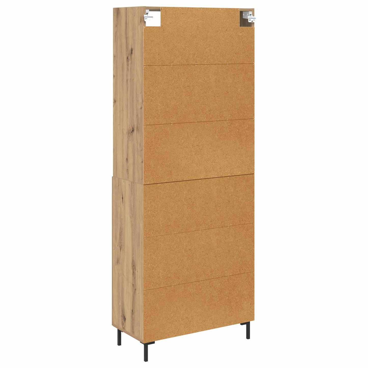 vidaXL Highboard Artisan-Eiche 69,5 x 34 x 180 cm Holzwerkstoff