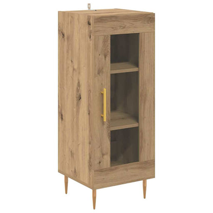 vidaXL Highboard 2 pcs Artisan-Eiche Holzwerkstoff