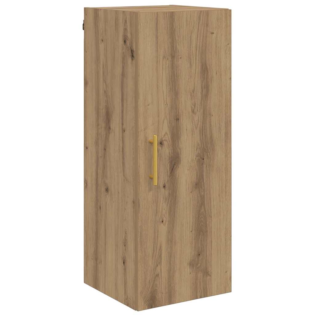 vidaXL Highboard 2 pcs Artisan-Eiche Holzwerkstoff