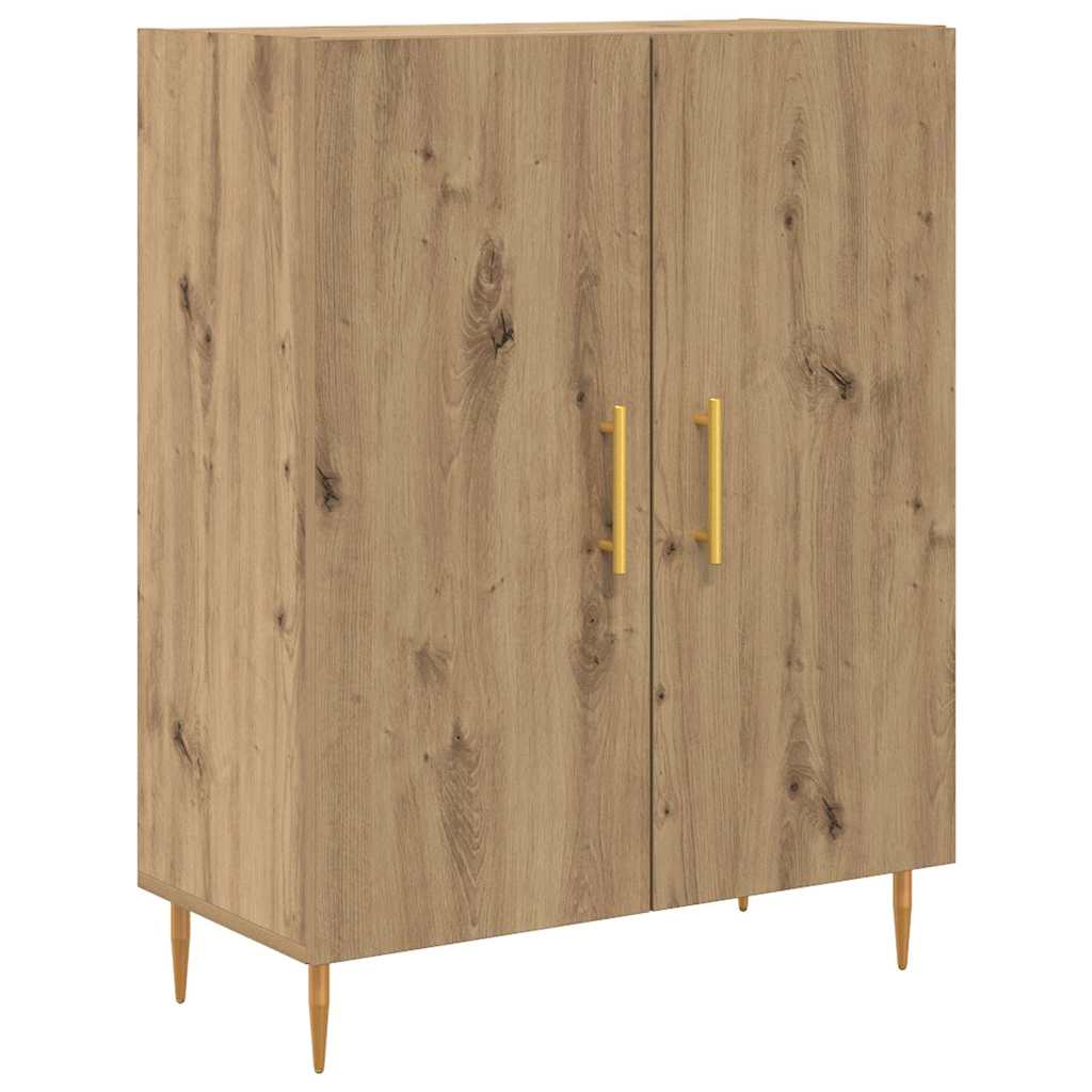 vidaXL Highboard Artisan-Eiche 69,5 x 34 x 180 cm Holzwerkstoff