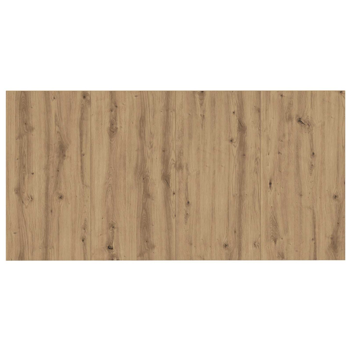 vidaXL Kopfteil mit Schrank 3 pcs Artisan-Eiche Holzwerkstoff