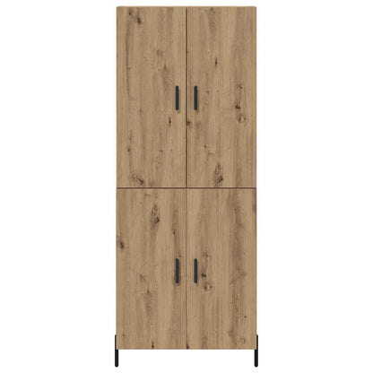 Highboard Artisan-Eiche 69,5 x 34 x 180 cm Holzwerkstoff