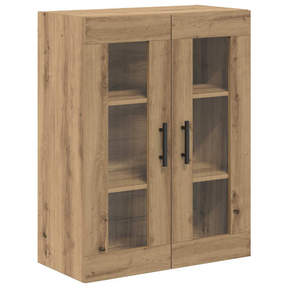 vidaXL Bahut à tiroirs 2 pcs Chêne artisanal Bois d'ingénierie
