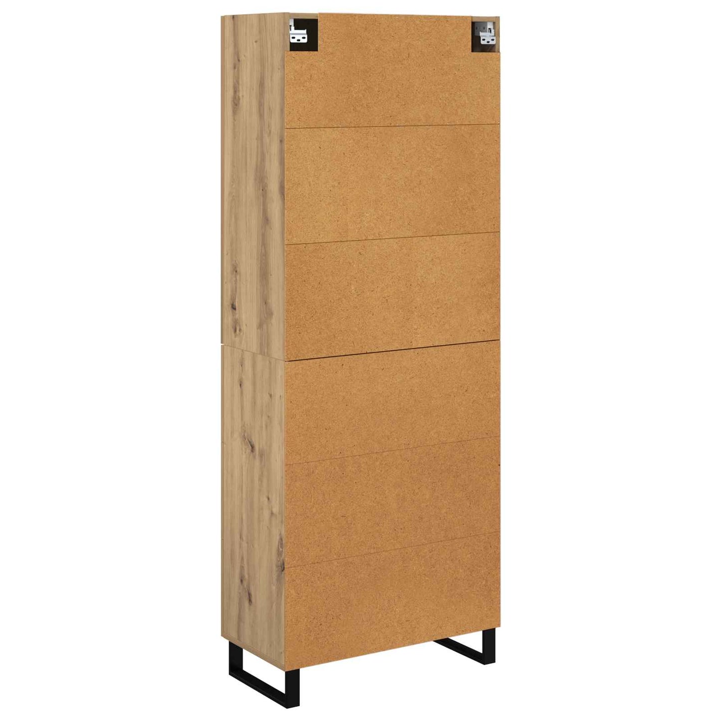 vidaXL Bahut à tiroirs 2 pcs Chêne artisanal Bois d'ingénierie