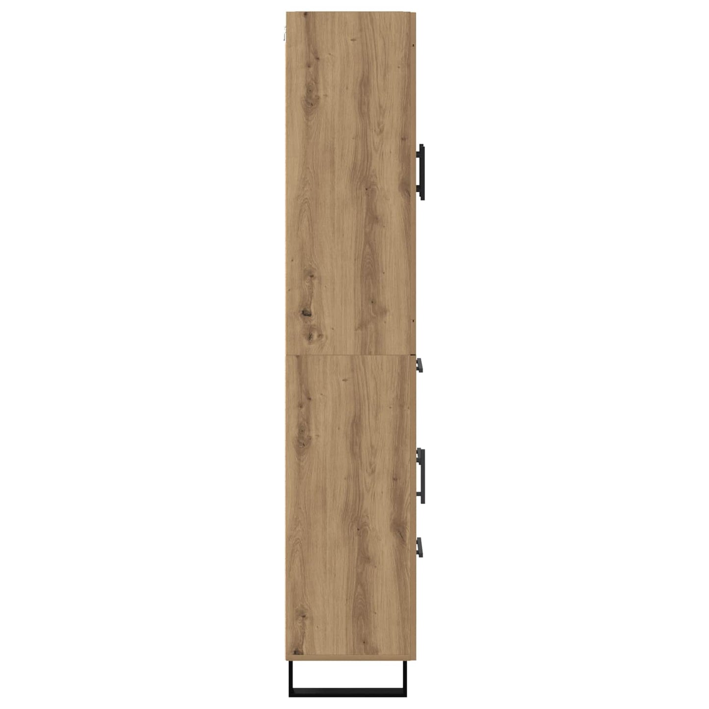vidaXL Bahut à tiroirs 2 pcs Chêne artisanal Bois d'ingénierie