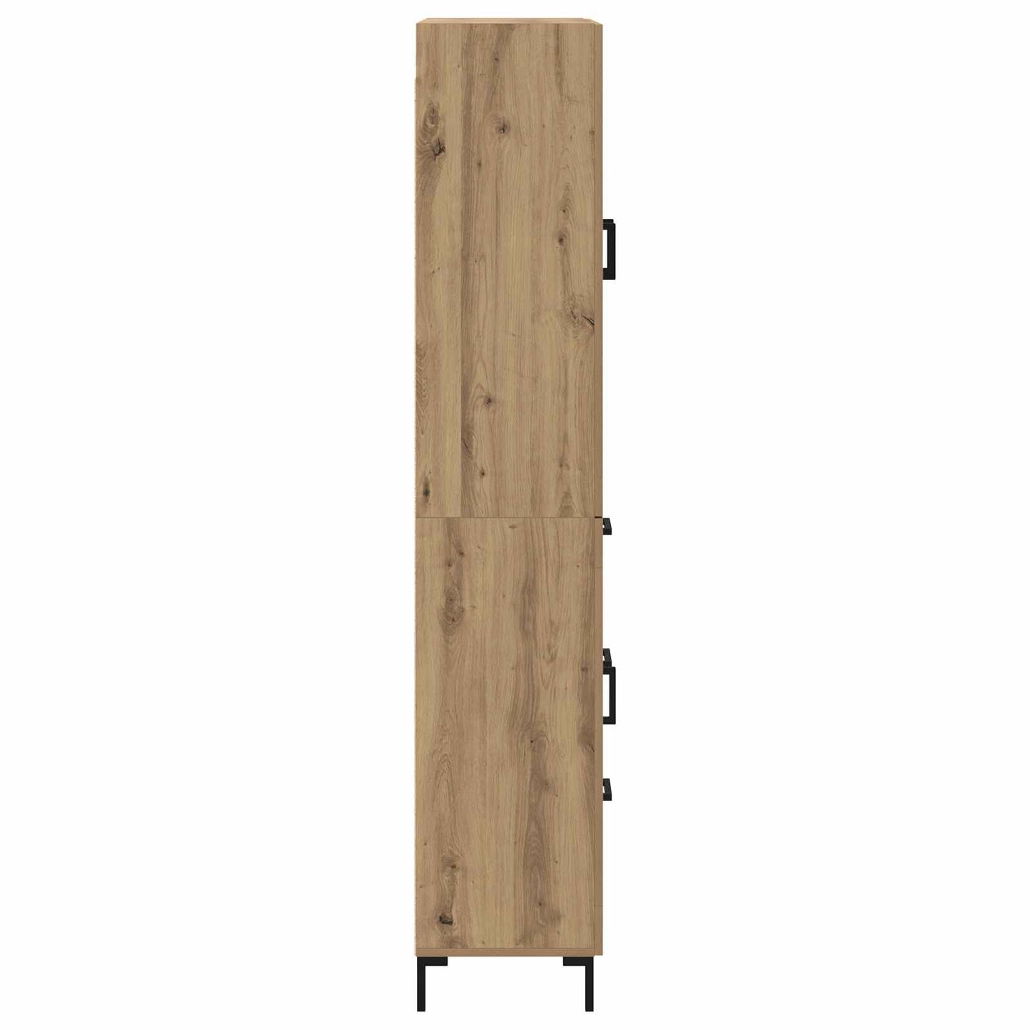 vidaXL Highboard Artisan-Eiche 69,5 x 34 x 180 cm Holzwerkstoff