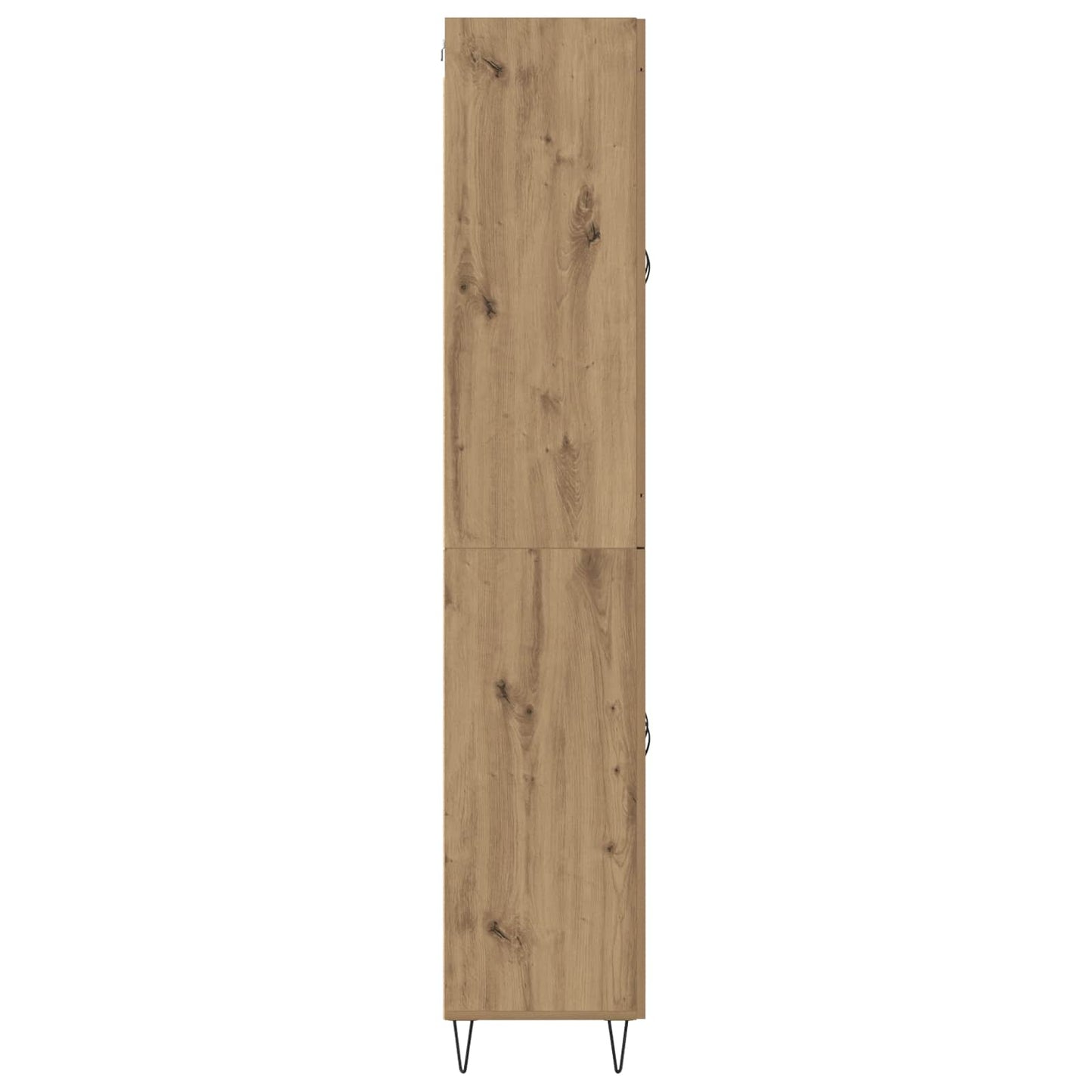 vidaXL Highboard Artisan-Eiche 69,5 x 34 x 180 cm Holzwerkstoff