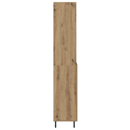 vidaXL Highboard mit Schubladen Artisan-Eiche 69,5 x 34 x 180 cm