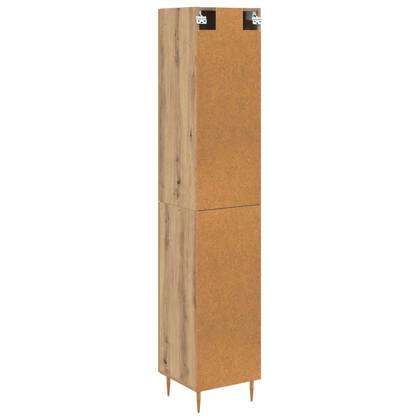 vidaXL Highboard 2 pcs Artisan-Eiche Holzwerkstoff