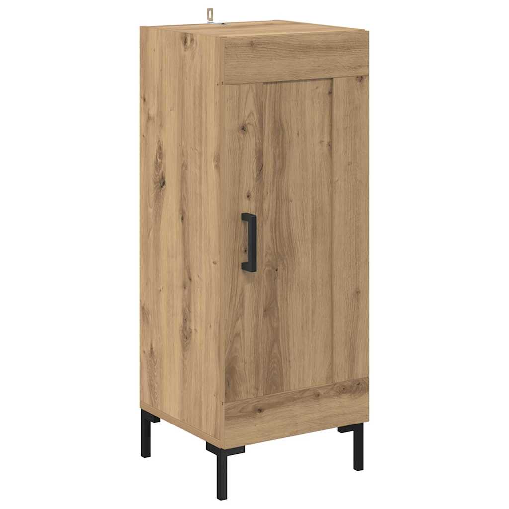 vidaXL Highboard Artisan-Eiche 34,5 x 34 x 180 cm Holzwerkstoff