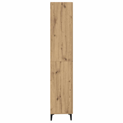 vidaXL Highboard Artisan-Eiche 69,5 x 34 x 180 cm Holzwerkstoff
