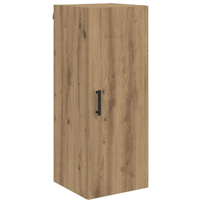 vidaXL Buffet haut chêne artisan 34,5 x 34 x 180 cm bois d'ingénierie