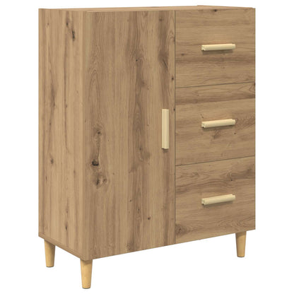 vidaXL Highboard Artisan-Eiche 69,5 x 32,5 x 180 cm Holzwerkstoff