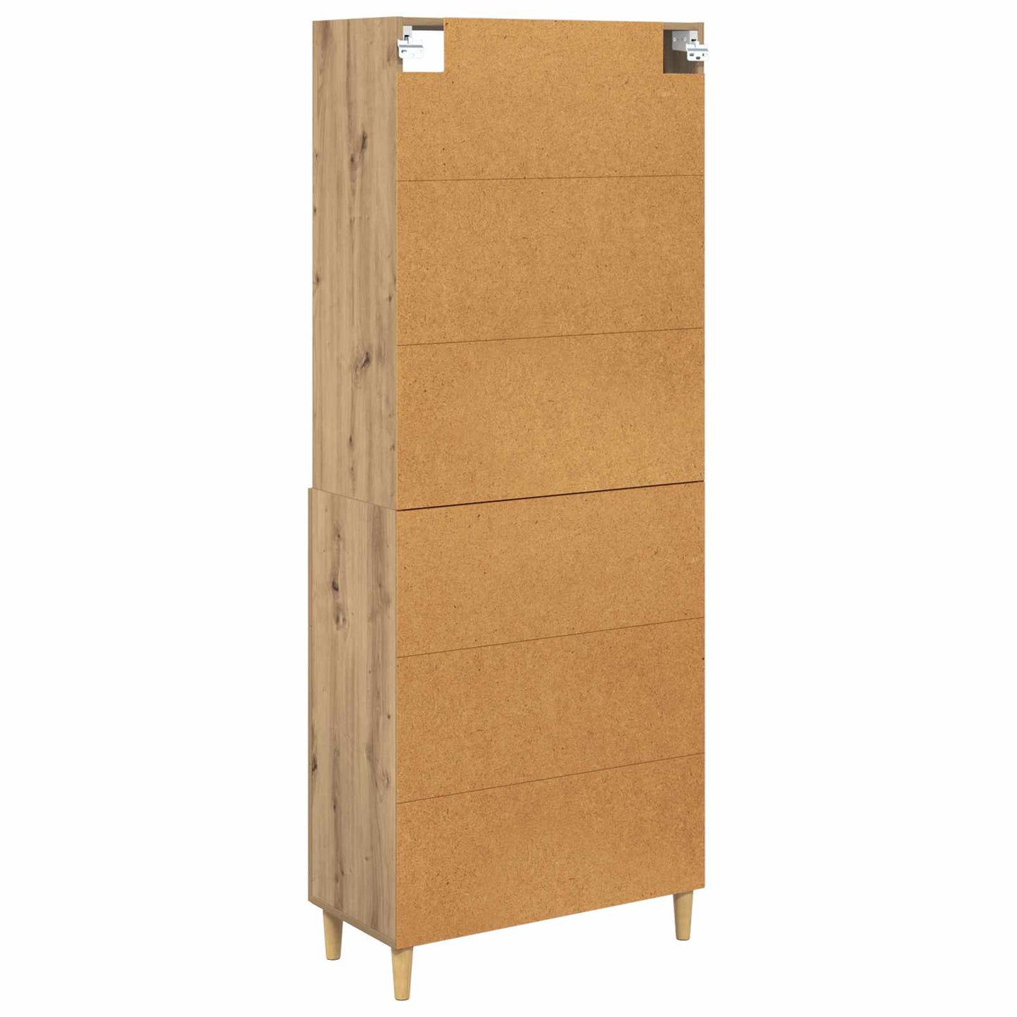 vidaXL Highboard Artisan-Eiche 69,5 x 32,5 x 180 cm Holzwerkstoff