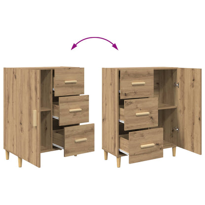 vidaXL Highboard Artisan-Eiche 69,5 x 32,5 x 180 cm Holzwerkstoff