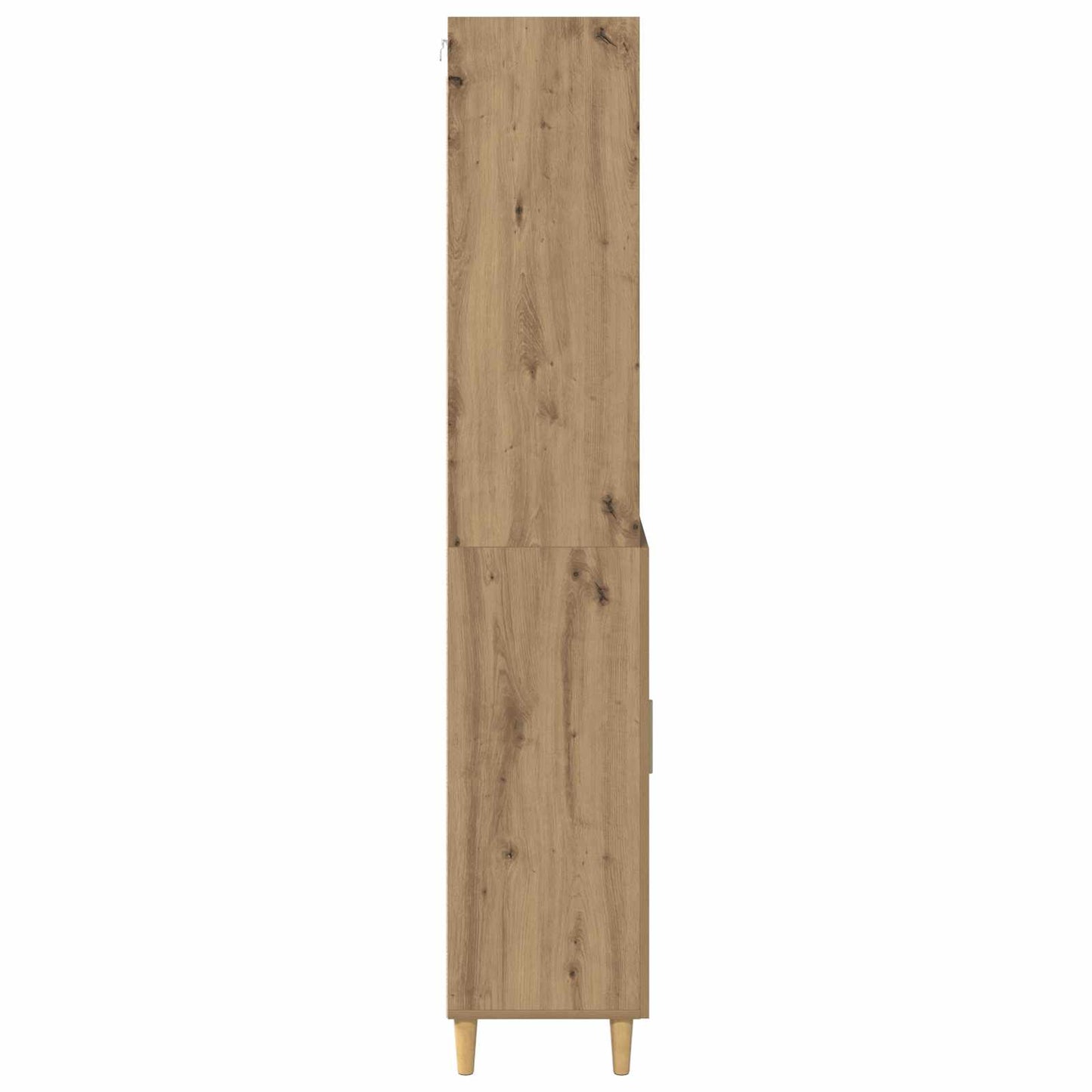 vidaXL Highboard Artisan-Eiche 69,5 x 32,5 x 180 cm Holzwerkstoff