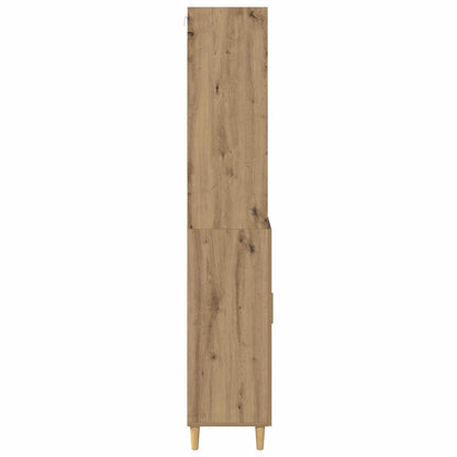 vidaXL Highboard Artisan-Eiche 69,5 x 32,5 x 180 cm Holzwerkstoff