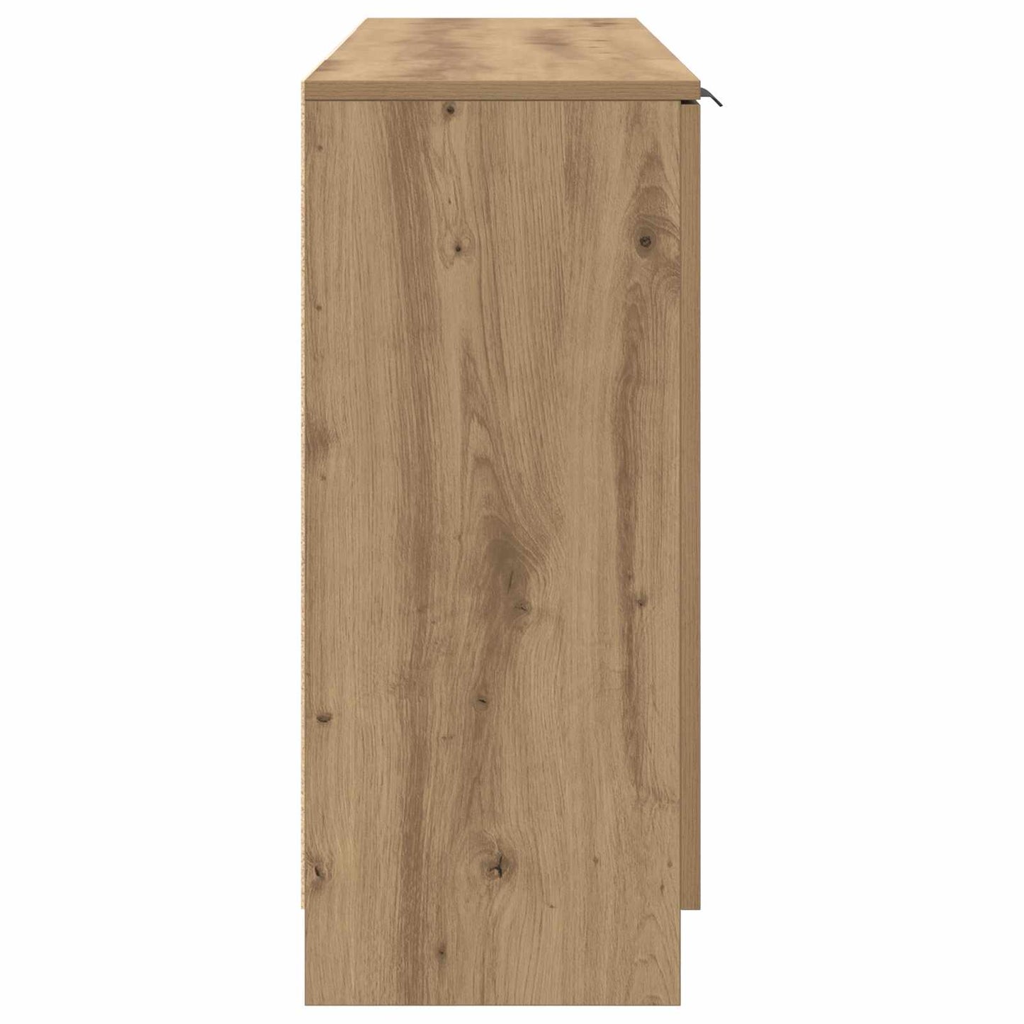 vidaXL Sideboard mit Schubladen 3 pcs Artisan-Eiche Holzwerkstoff