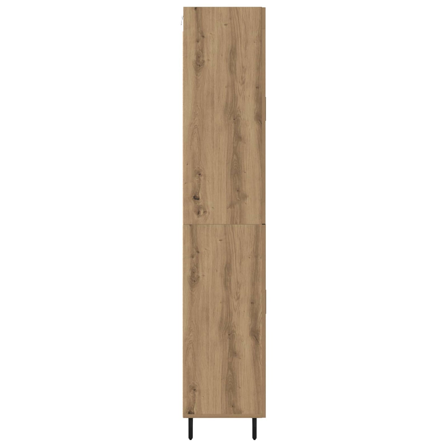vidaXL Highboard mit Schubladen 2 pcs Artisan-Eiche Holzwerkstoff