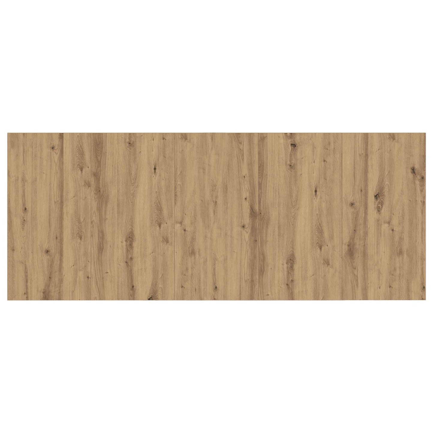 vidaXL Kopfteil mit Schrank 3 pcs Artisan-Eiche Holzwerkstoff