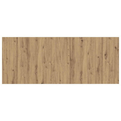 vidaXL Kopfteil mit Schrank 3 pcs Artisan-Eiche Holzwerkstoff