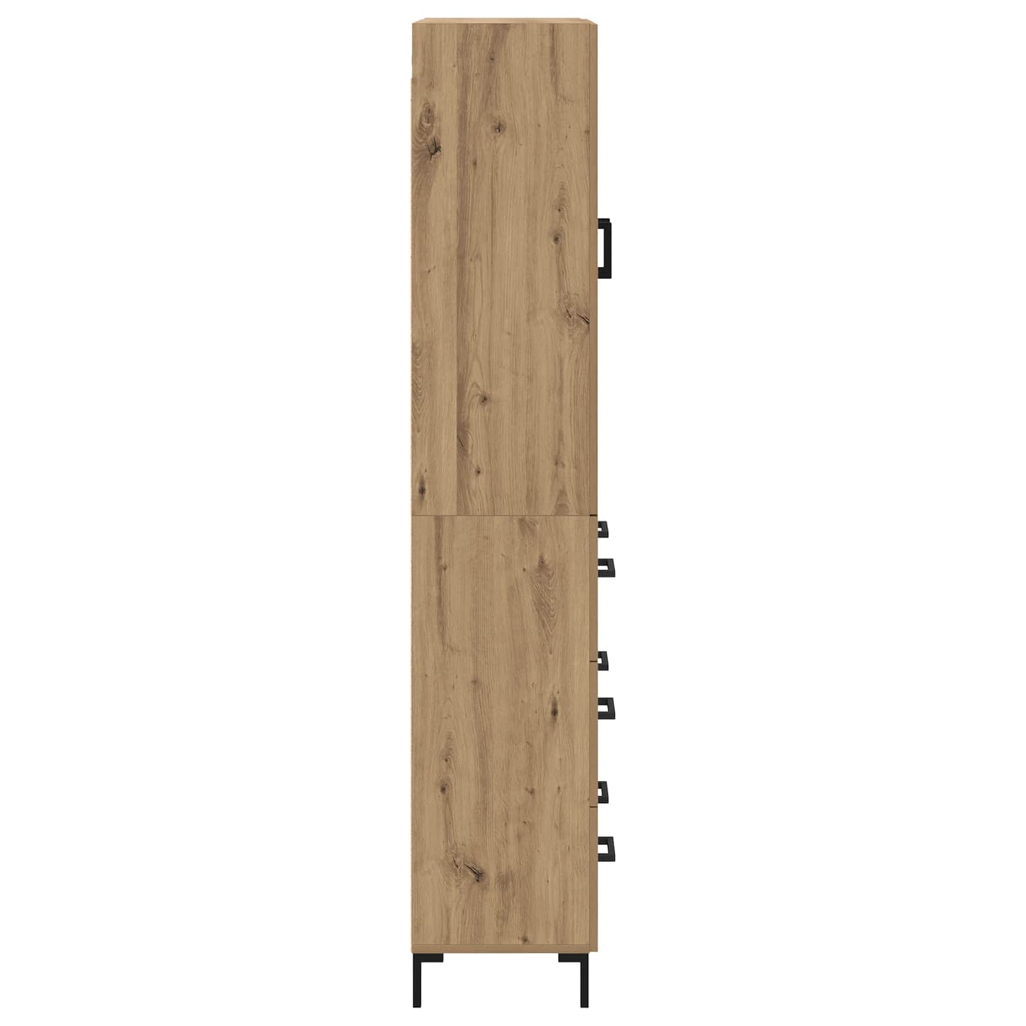 Highboard Artisan-Eiche 69,5 x 34 x 180 cm Holzwerkstoff