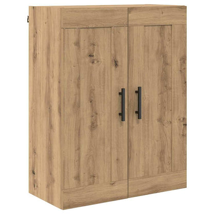 vidaXL Buffet haut chêne artisan 69,5 x 34 x 180 cm bois d'ingénierie
