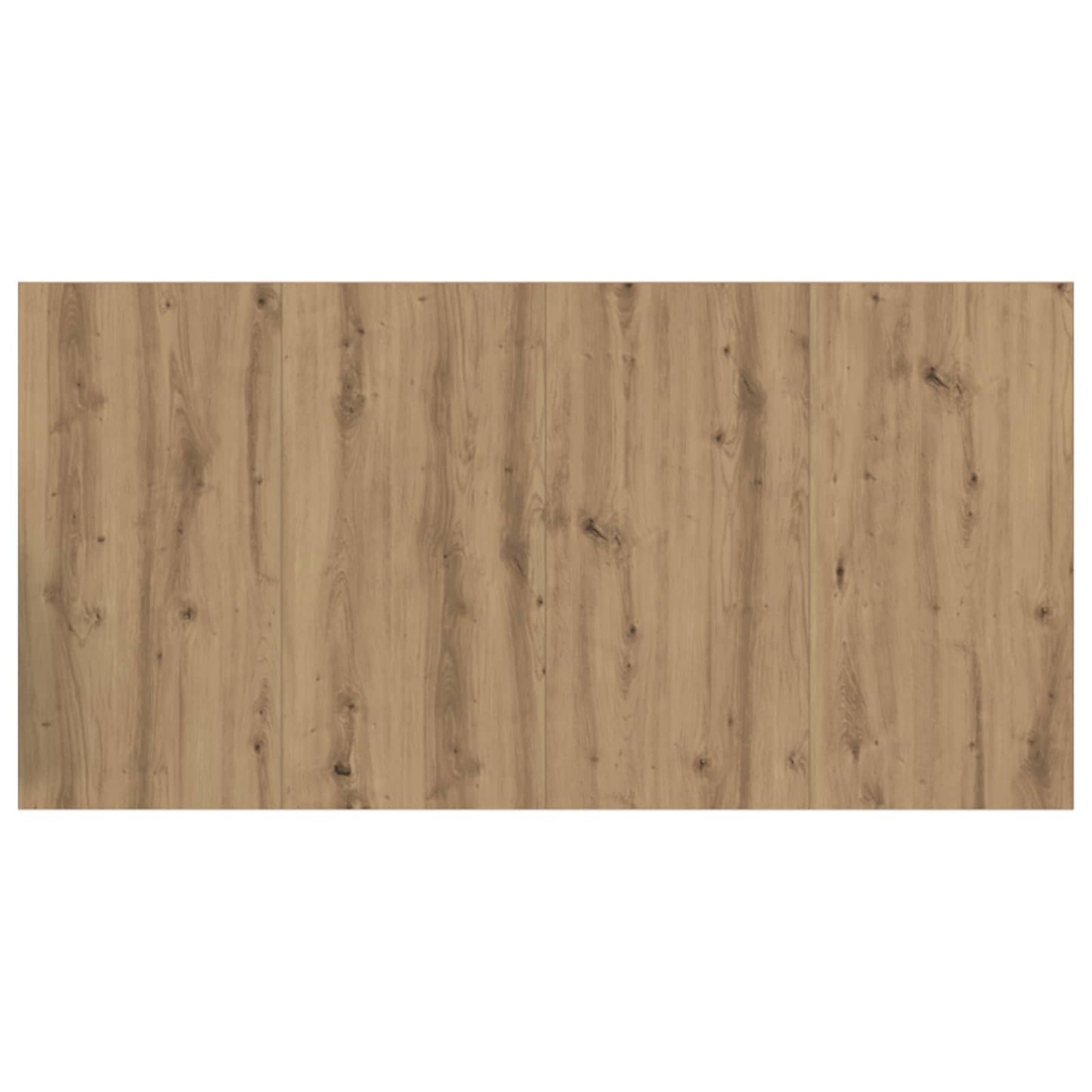 vidaXL Kopfteil mit Schrank 3 pcs Artisan-Eiche Holzwerkstoff