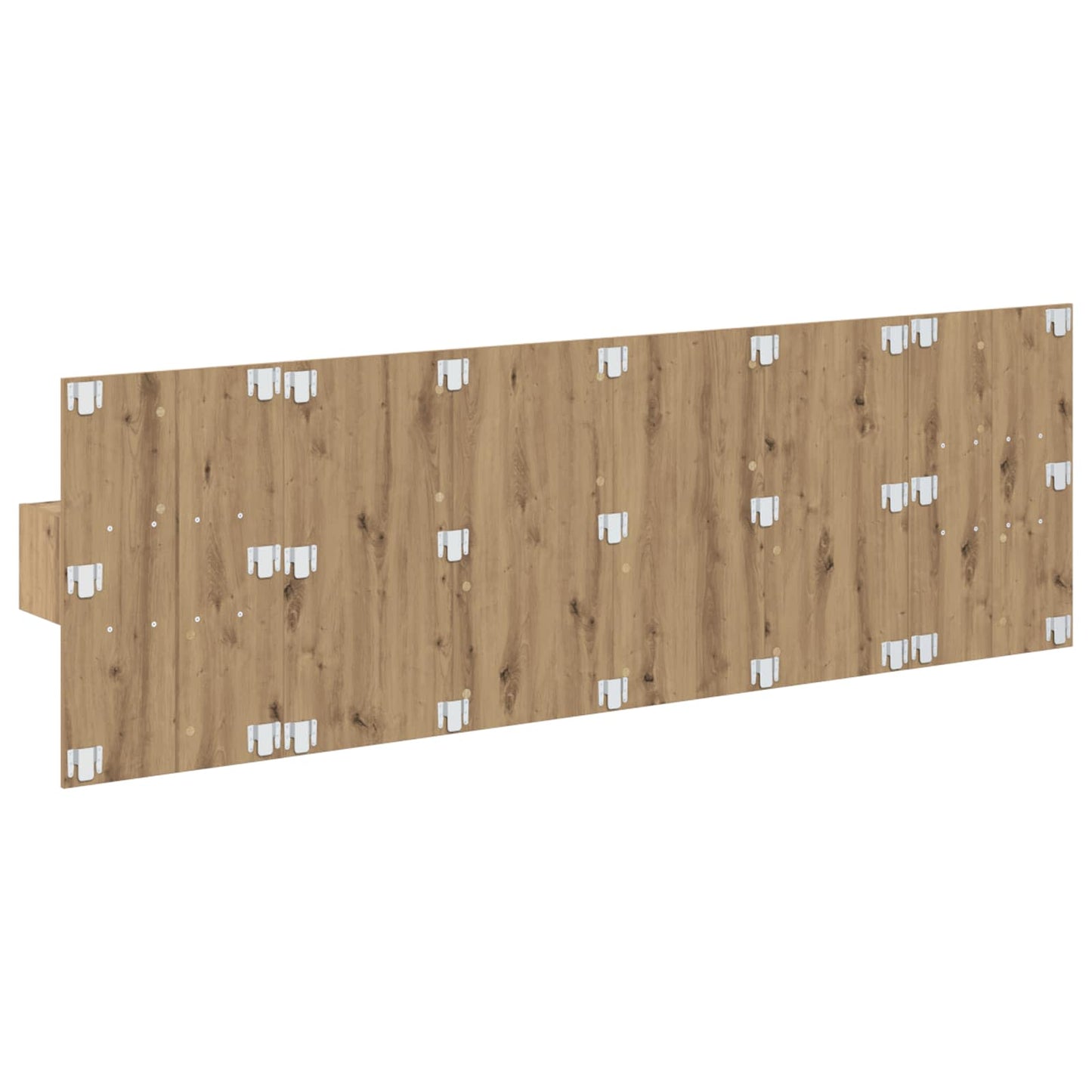 vidaXL Kopfteil mit Schrank 3 pcs Artisan-Eiche Holzwerkstoff