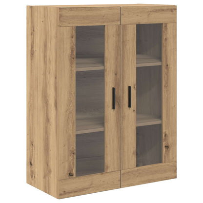 Highboard mit Schubladen 2 pcs Artisan-Eiche Holzwerkstoff