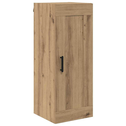 vidaXL Buffet haut chêne artisan 34,5 x 34 x 180 cm bois d'ingénierie
