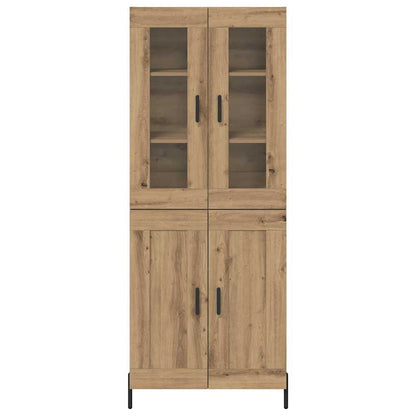 Highboard Artisan-Eiche 69,5 x 34 x 180 cm Holzwerkstoff