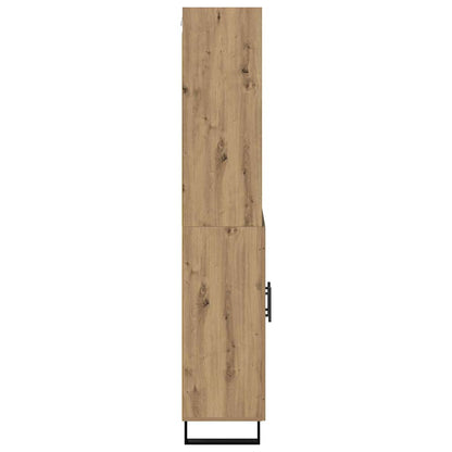 vidaXL Highboard Artisan-Eiche 69,5 x 34 x 180 cm Holzwerkstoff