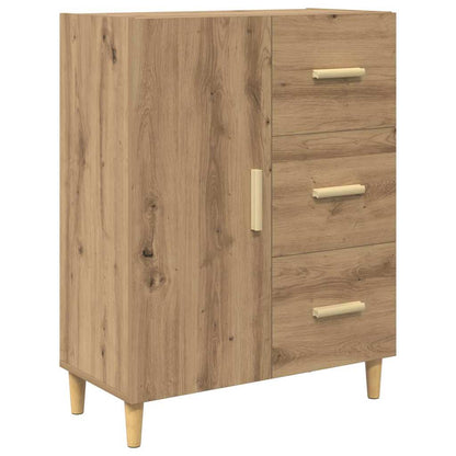vidaXL Highboard Artisan-Eiche 69,5 x 34 x 180 cm Holzwerkstoff