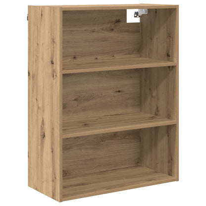 vidaXL Buffet haut chêne artisanal 69,5 x 34 x 180 cm