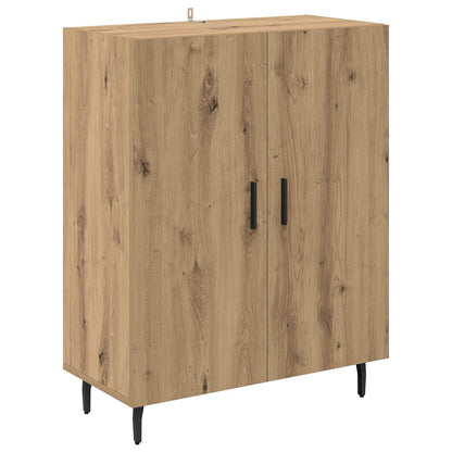 vidaXL Meuble haut 2 pcs Chêne artisaniel Bois d'ingénierie
