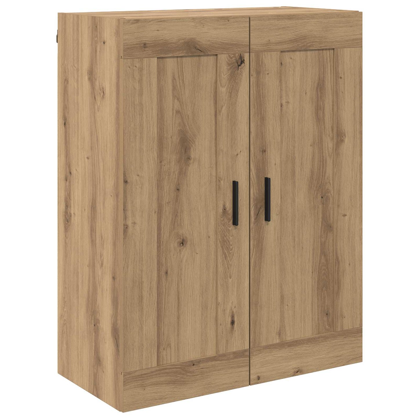 vidaXL Meuble haut 2 pcs Chêne artisaniel Bois d'ingénierie