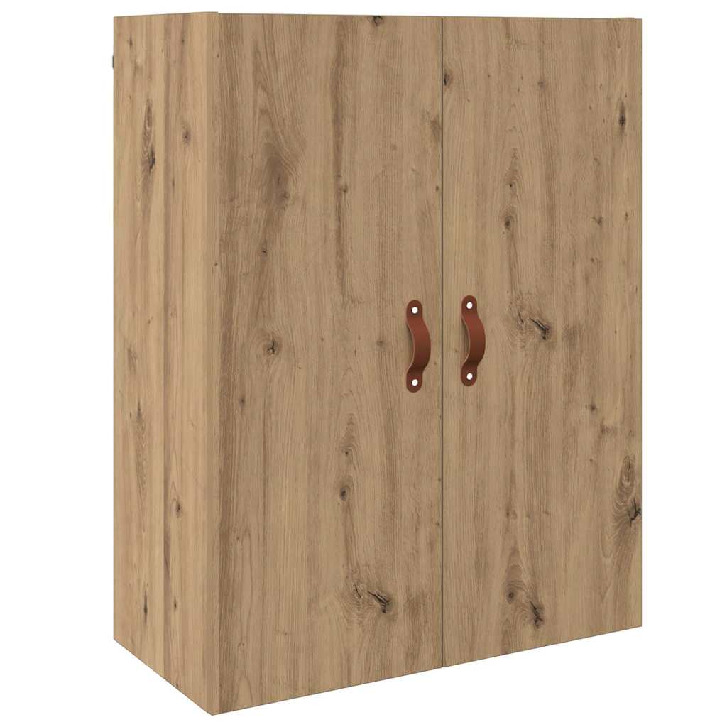 vidaXL Buffet haut chêne Artisan 69,5 x 34 x 180 cm bois d'ingénierie