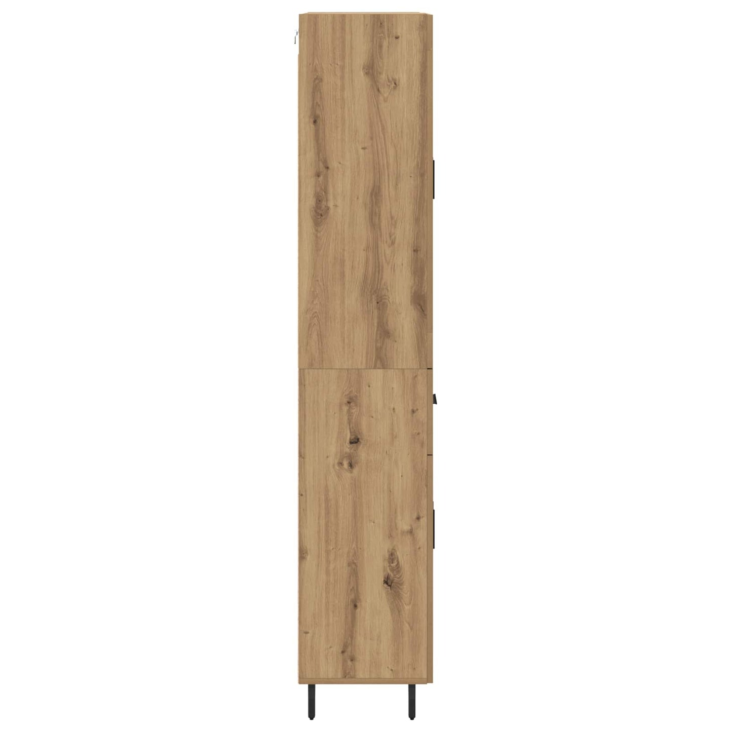 Highboard mit Schubladen 2 pcs Artisan-Eiche Holzwerkstoff
