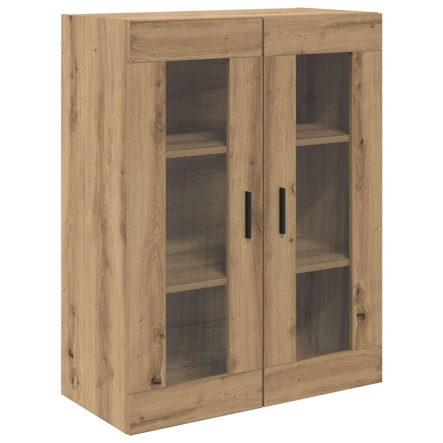vidaXL Buffet haut avec tiroirs 2 pcs Chêne Artisan Bois d'ingénierie