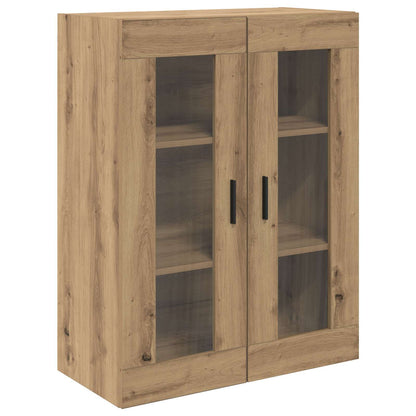 vidaXL Buffet haut avec tiroirs 2 pcs Chêne Artisan Bois d'ingénierie