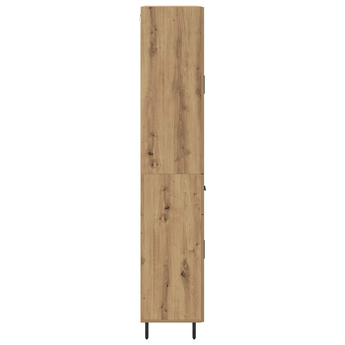 Highboard mit Schubladen 2 pcs Artisan-Eiche Holzwerkstoff