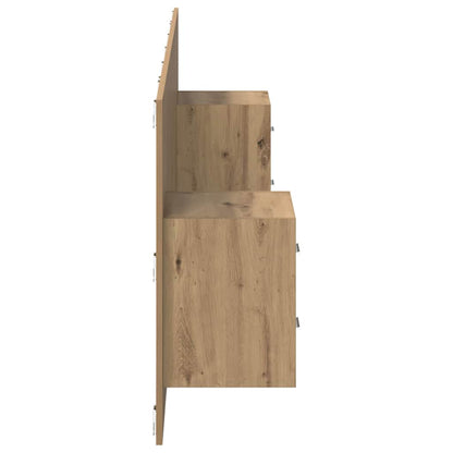 Kopfteil mit Schrank 3 pcs Artisan-Eiche Holzwerkstoff