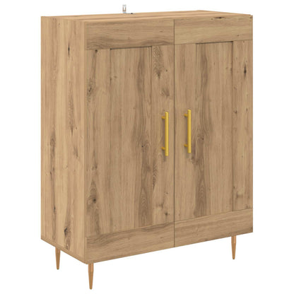 vidaXL Highboard Artisan-Eiche 69,5 x 34 x 180 cm Holzwerkstoff