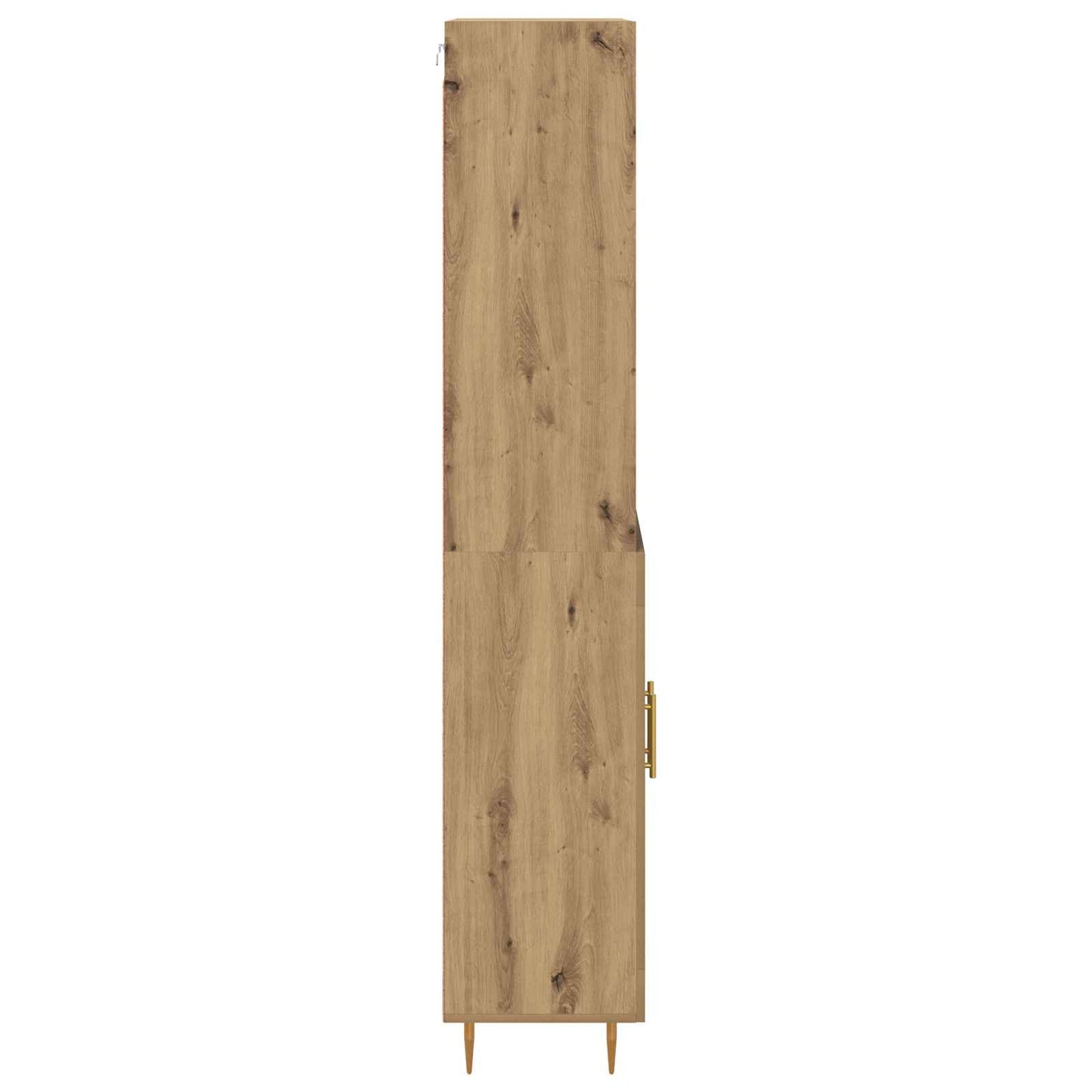 vidaXL Highboard Artisan-Eiche 69,5 x 34 x 180 cm Holzwerkstoff