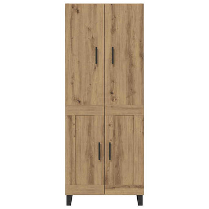 vidaXL Highboard 2 pcs Artisan-Eiche 69,5 x 34 x 180 cm