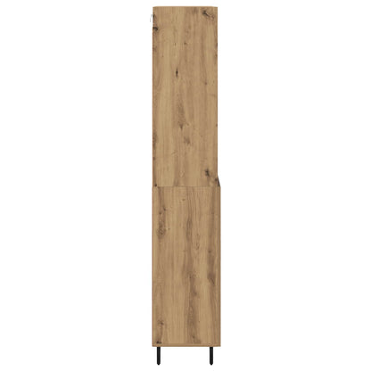 vidaXL Highboard mit Schubladen Artisan-Eiche 69,5 x 34 x 180 cm